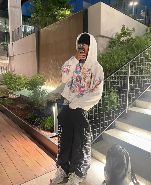 Righteous Pray Zip-Up Hoodie