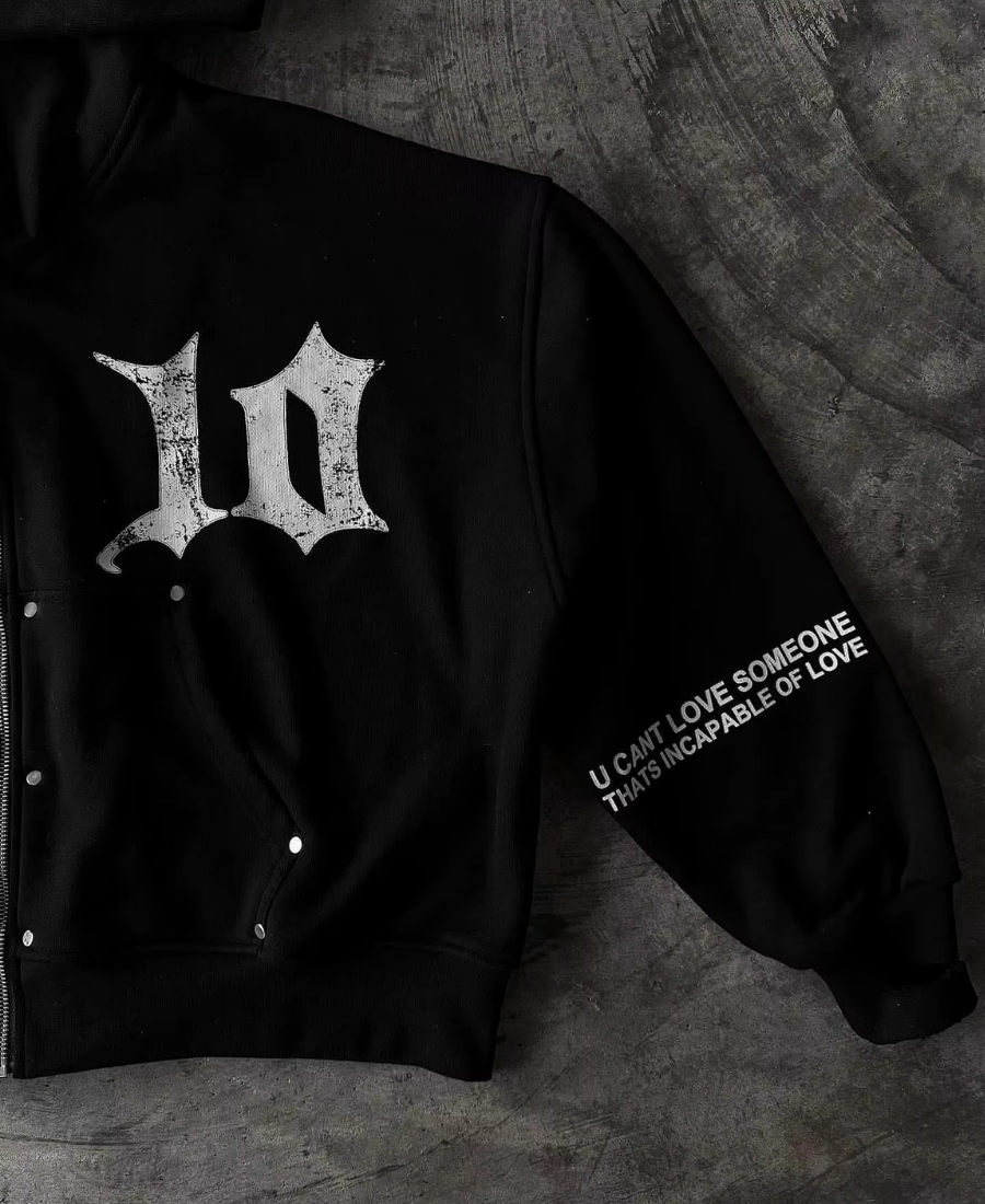 Narcissist 10 Zip-Up Hoodie