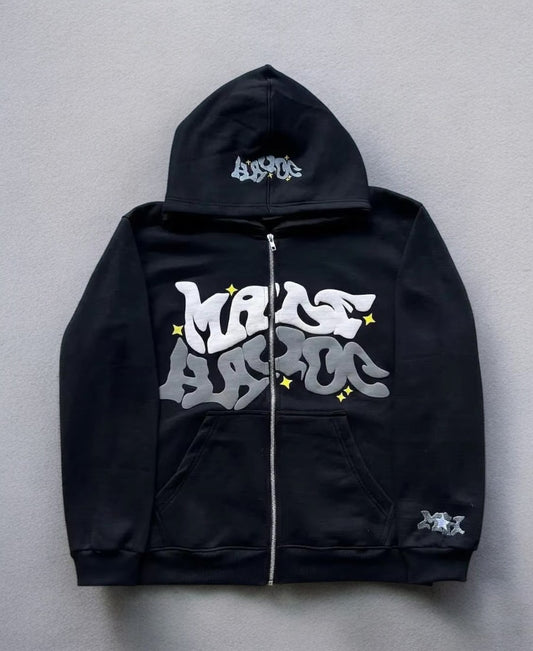 Made Havoc Zip-Up Hoodie