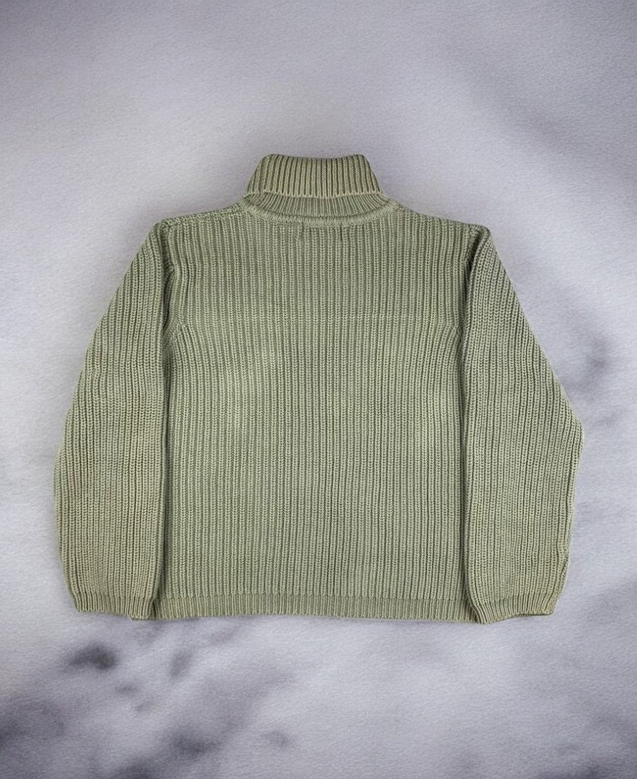 Vintage Armeegrüner Kazak