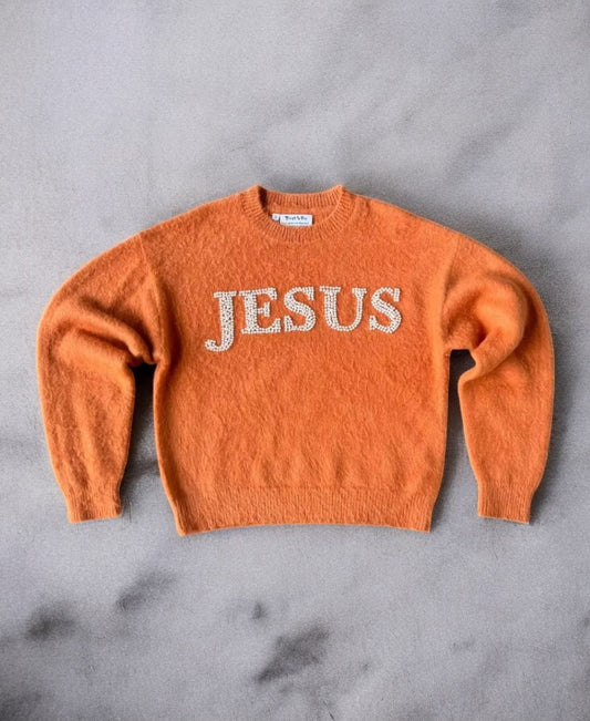 Jesus Rhinestone Kazak
