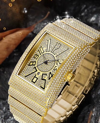 Iced Square Premium Saat