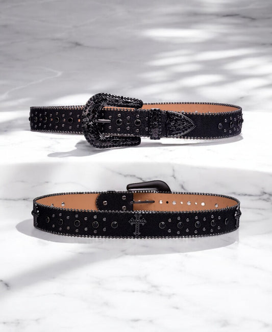 Rhinestone Cross Premium Kemer