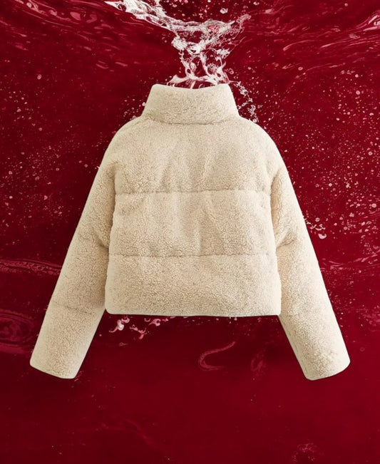 Teddy Puffer Ceket