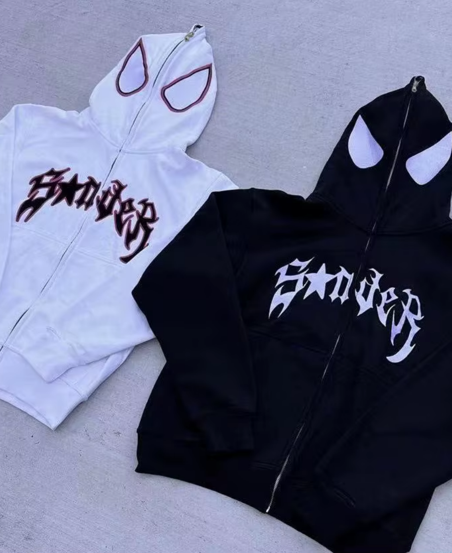 Couple Spidah Zip-Up Hoodie