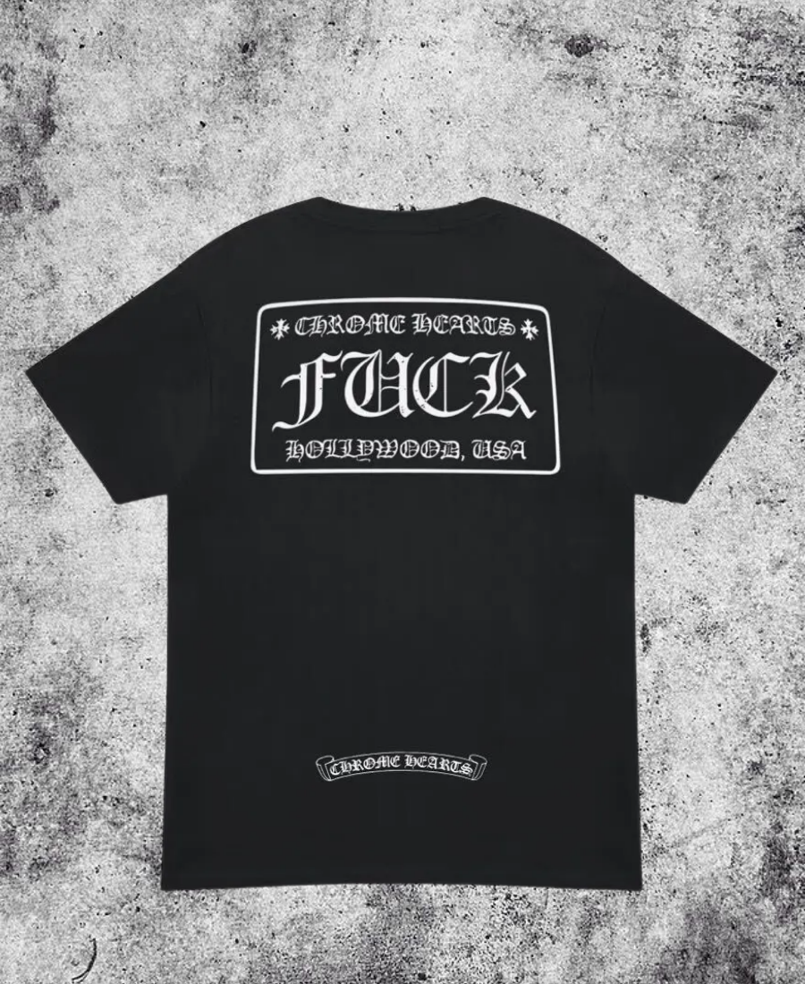 Chrome Hearts "FCK" Tee