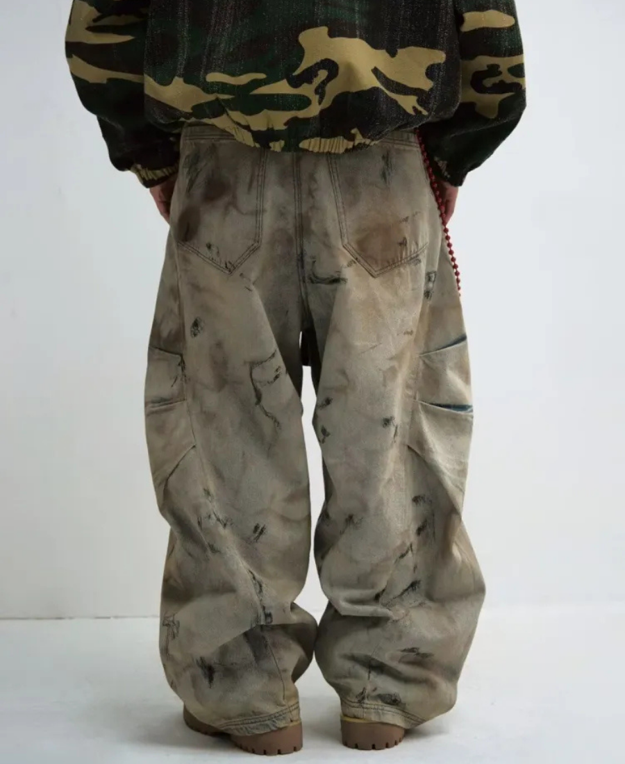 Rusted Wave Pants