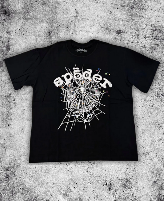 SP5DER Web Black Tee