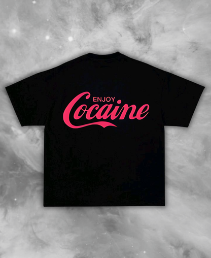 Enjoy Cocaine Tee Black Edition