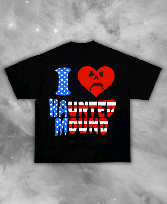 I Love Haunted Mound Tee