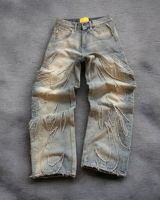 Reaven Patterns Baggy Pants