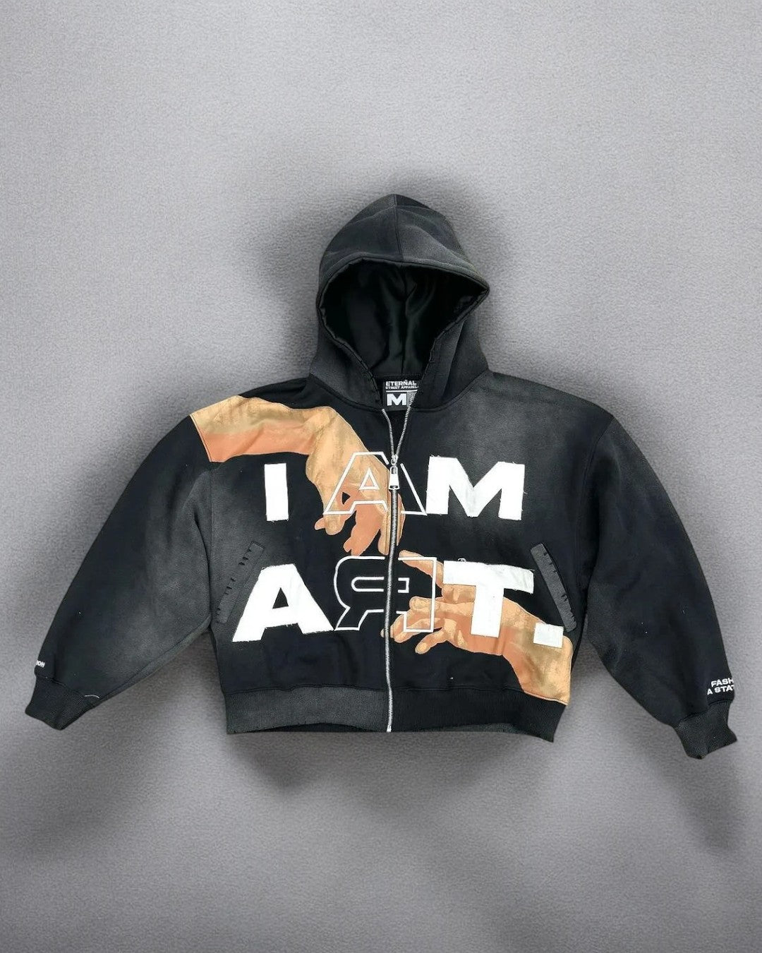 I Am Art Zip-Up Hoodie