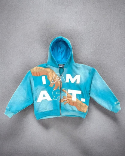 I Am Art Zip-Up Hoodie