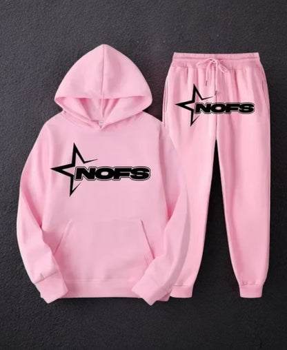 None Of Us Hoodie Set
