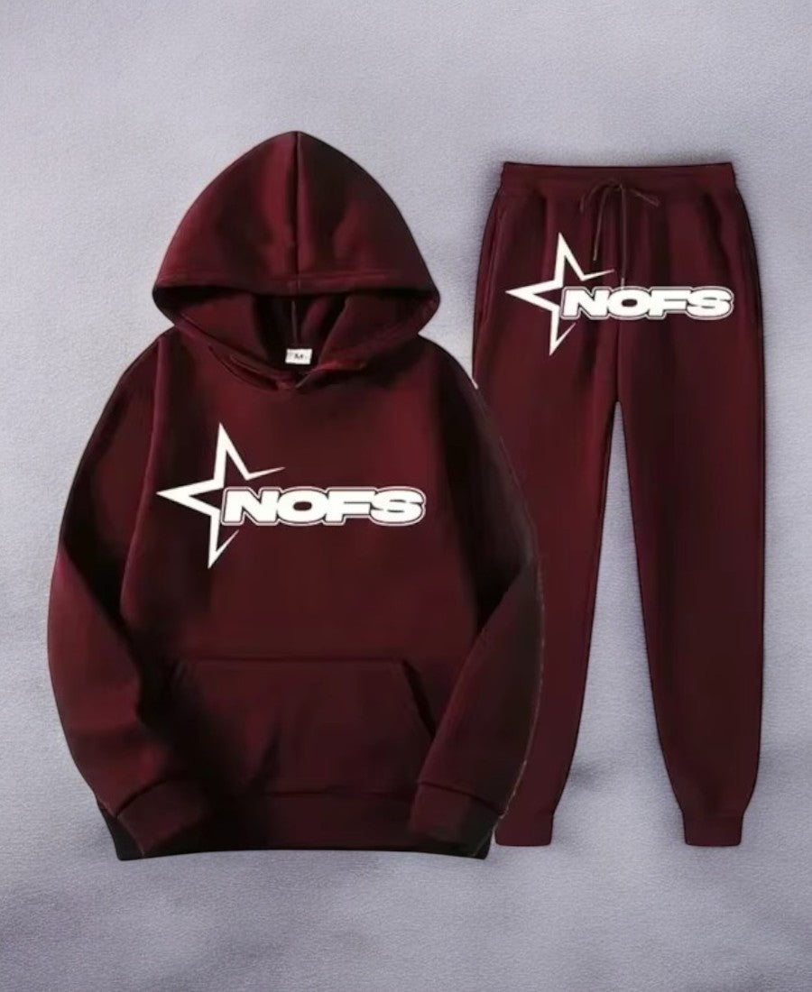 None Of Us Hoodie Set