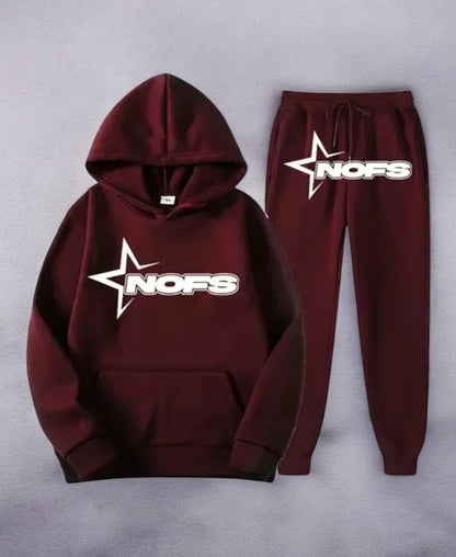 None Of Us Hoodie Set