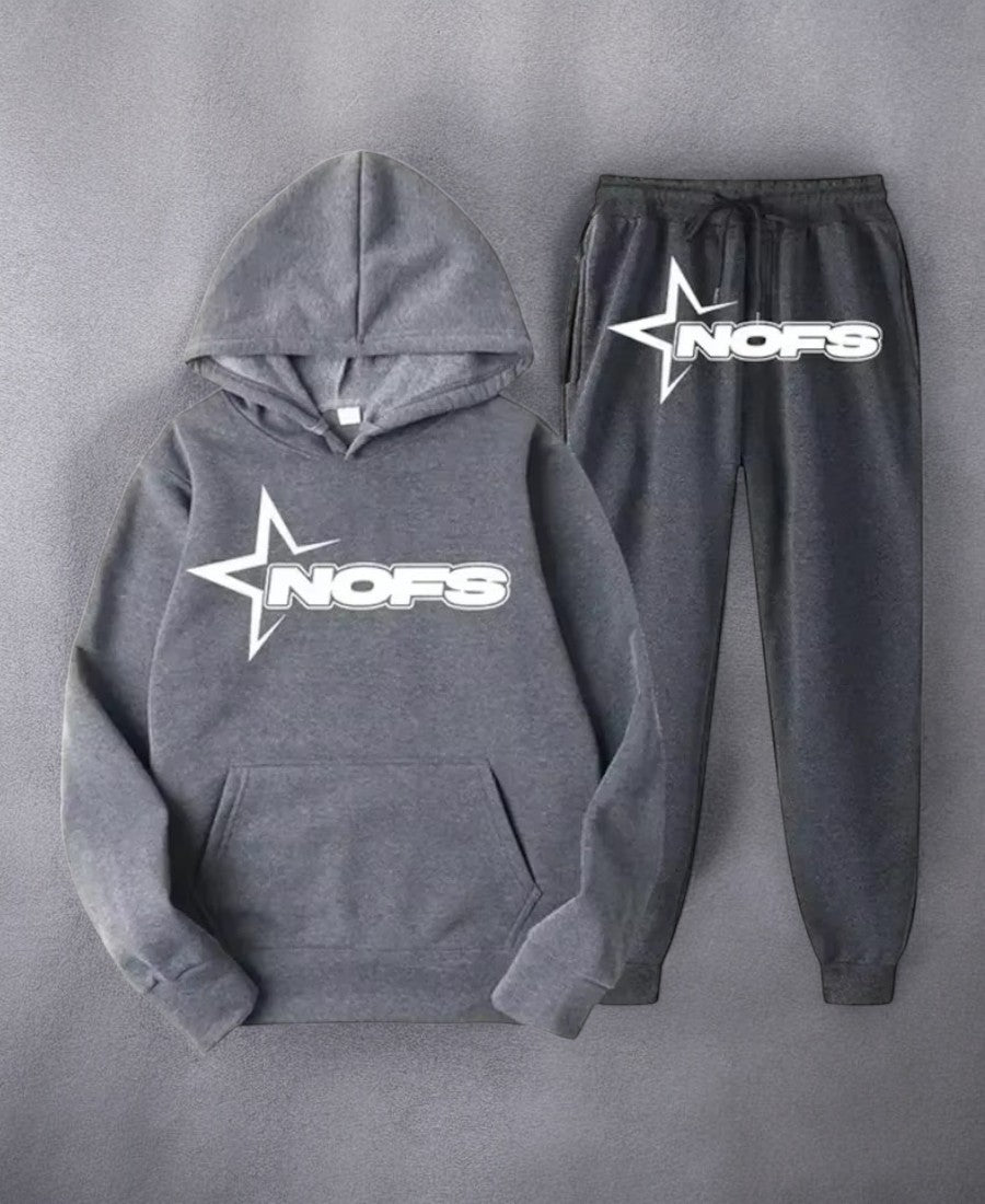 None Of Us Hoodie Set