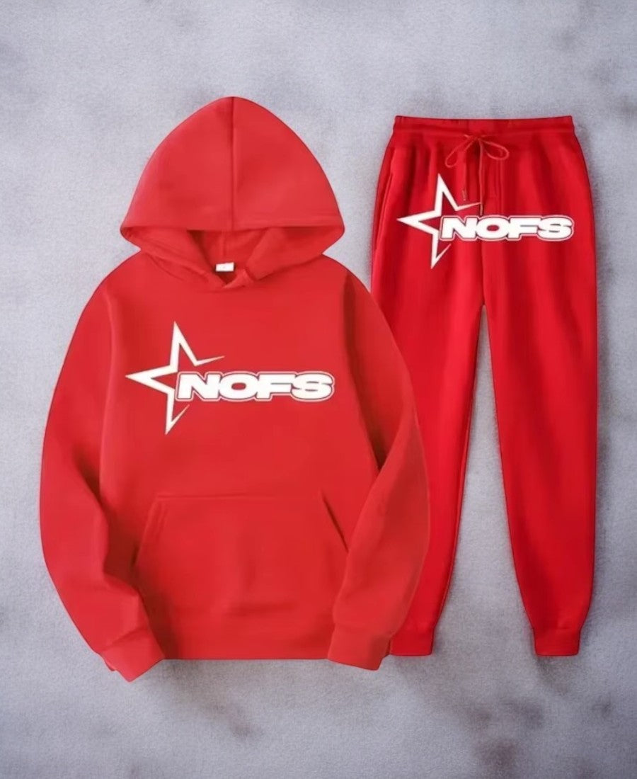 None Of Us Hoodie Set