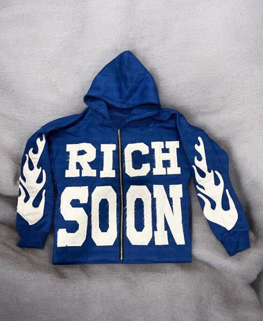 Rich Soon Zip-Up Hoodie