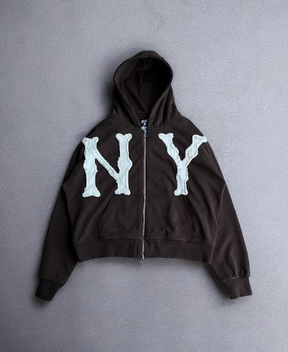New York Sinners Zip-Up Hoodie