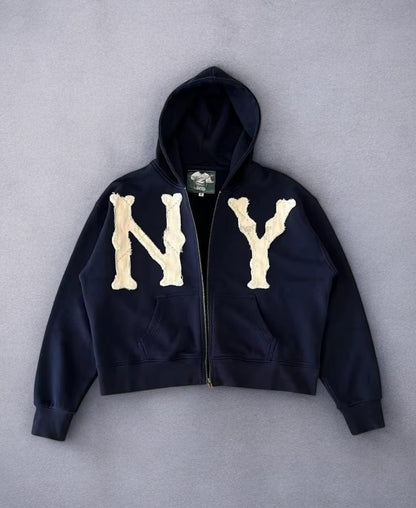 New York Sinners Zip-Up Hoodie