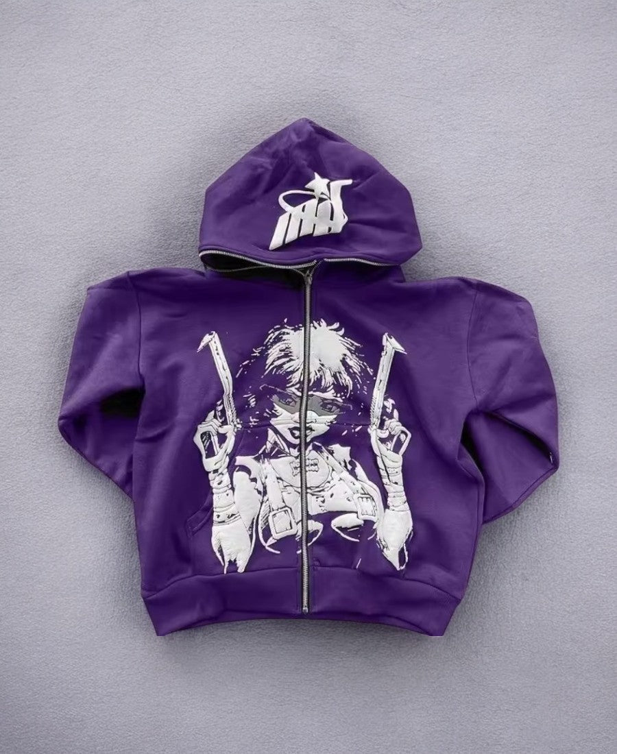Modern Junkies Zip-Up Hoodie