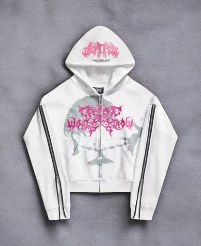Cozy Worldwide Zip-Up Hoodie