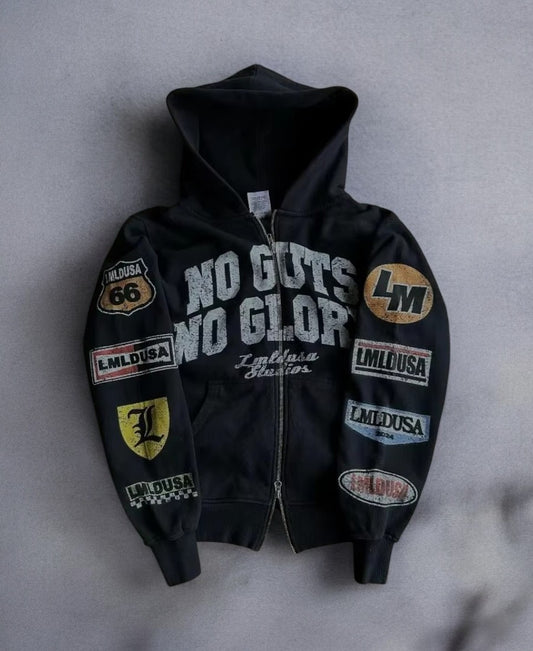 No Guts No Glory Zip-Up Hoodie