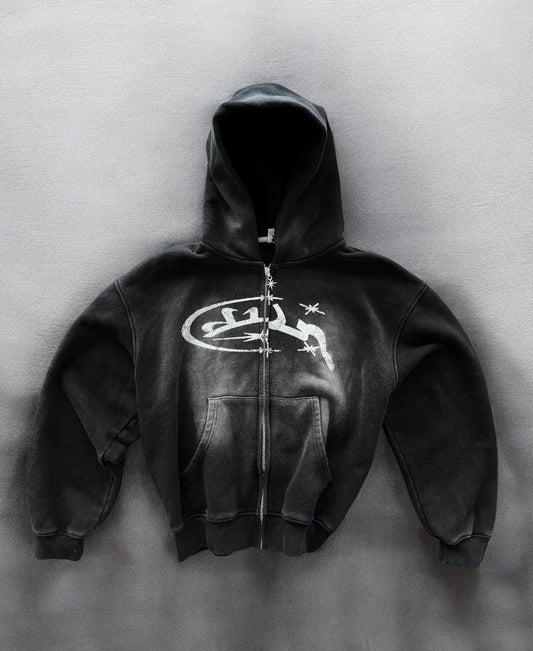 Cosmodella Zip-Up Hoodie