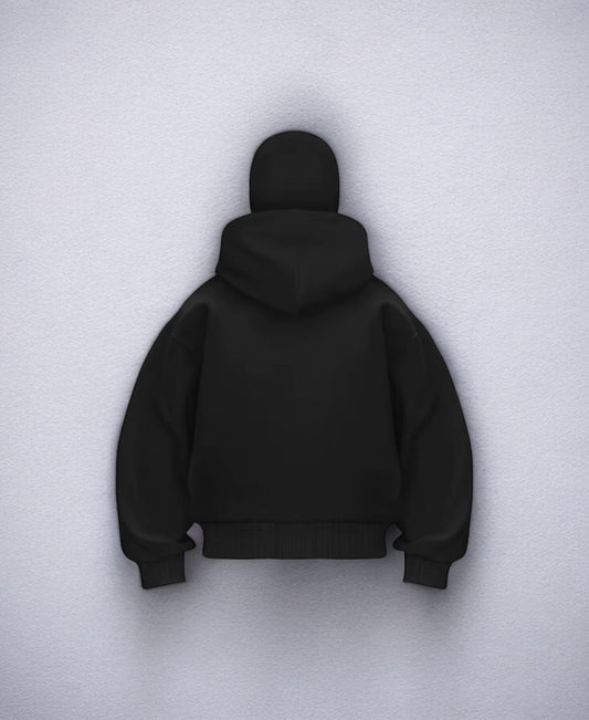 Balaclava Sign Zip-Up Hoodie