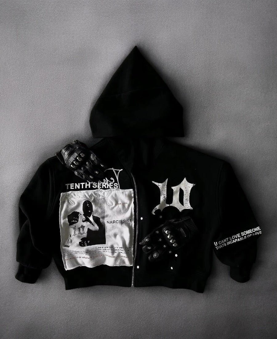 Narcissist 10 Zip-Up Hoodie
