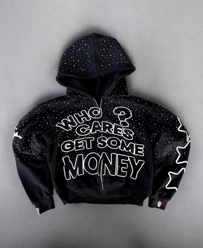 Get Some Money Zip-Up Hoodie