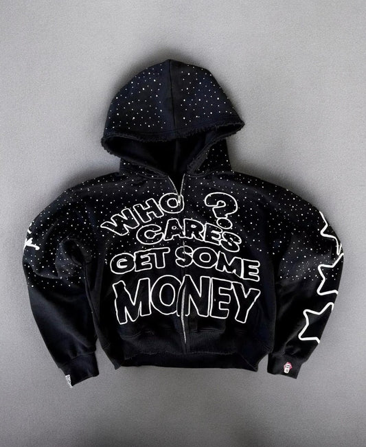 Get Some Money Zip-Up Hoodie