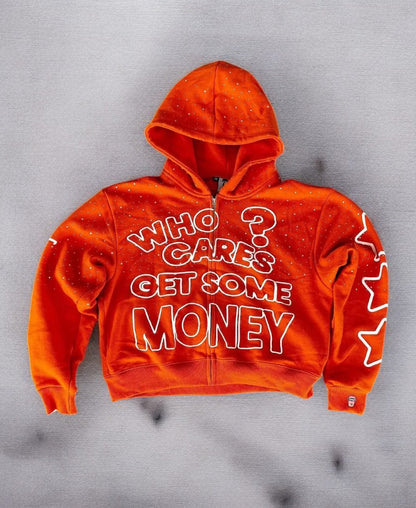 Get Some Money Zip-Up Hoodie