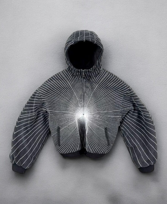 Spiritual Lines Zip-Up Hoodie