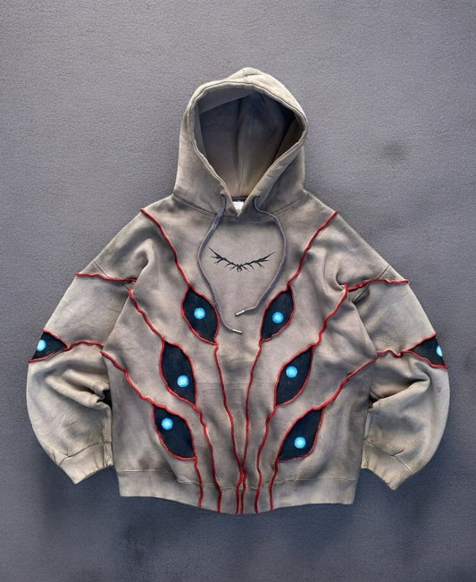 Eye Patchwork Sweatshirt