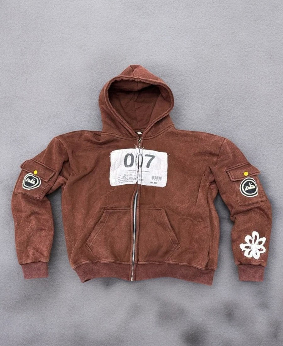 Rare Breed 007 Zip-Up Hoodie
