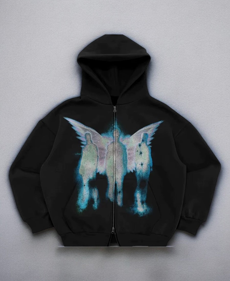 Pathological Collection Zip-Up Hoodie