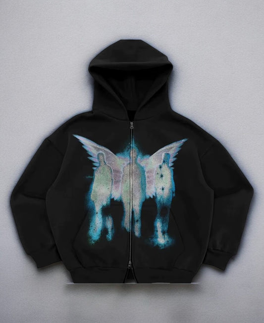 Pathological Collection Zip-Up Hoodie