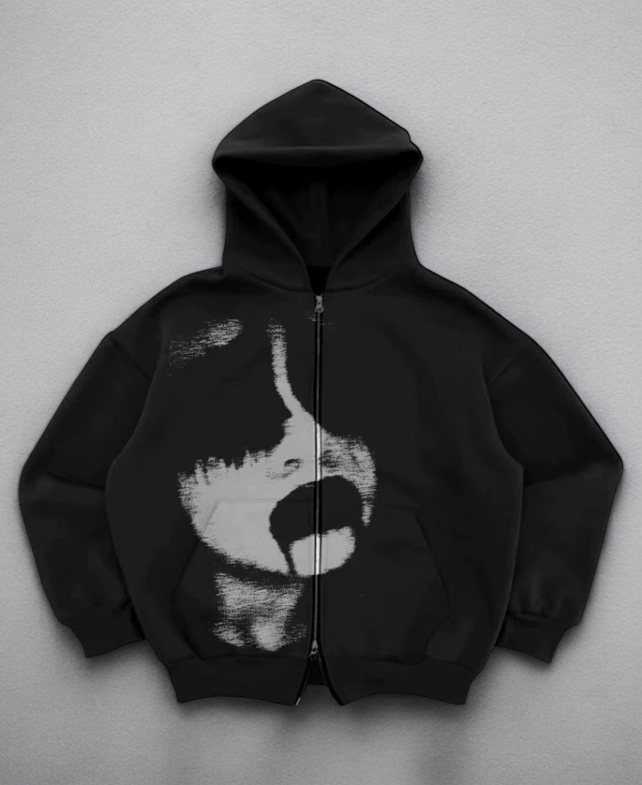 Pathological Collection Zip-Up Hoodie