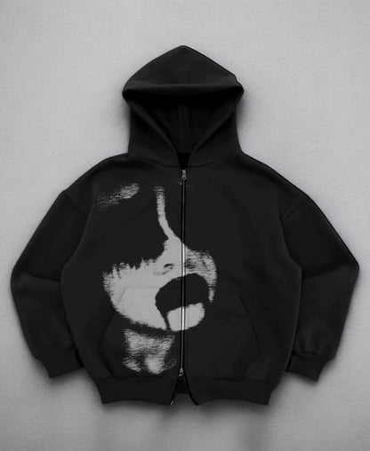 Pathological Collection Zip-Up Hoodie