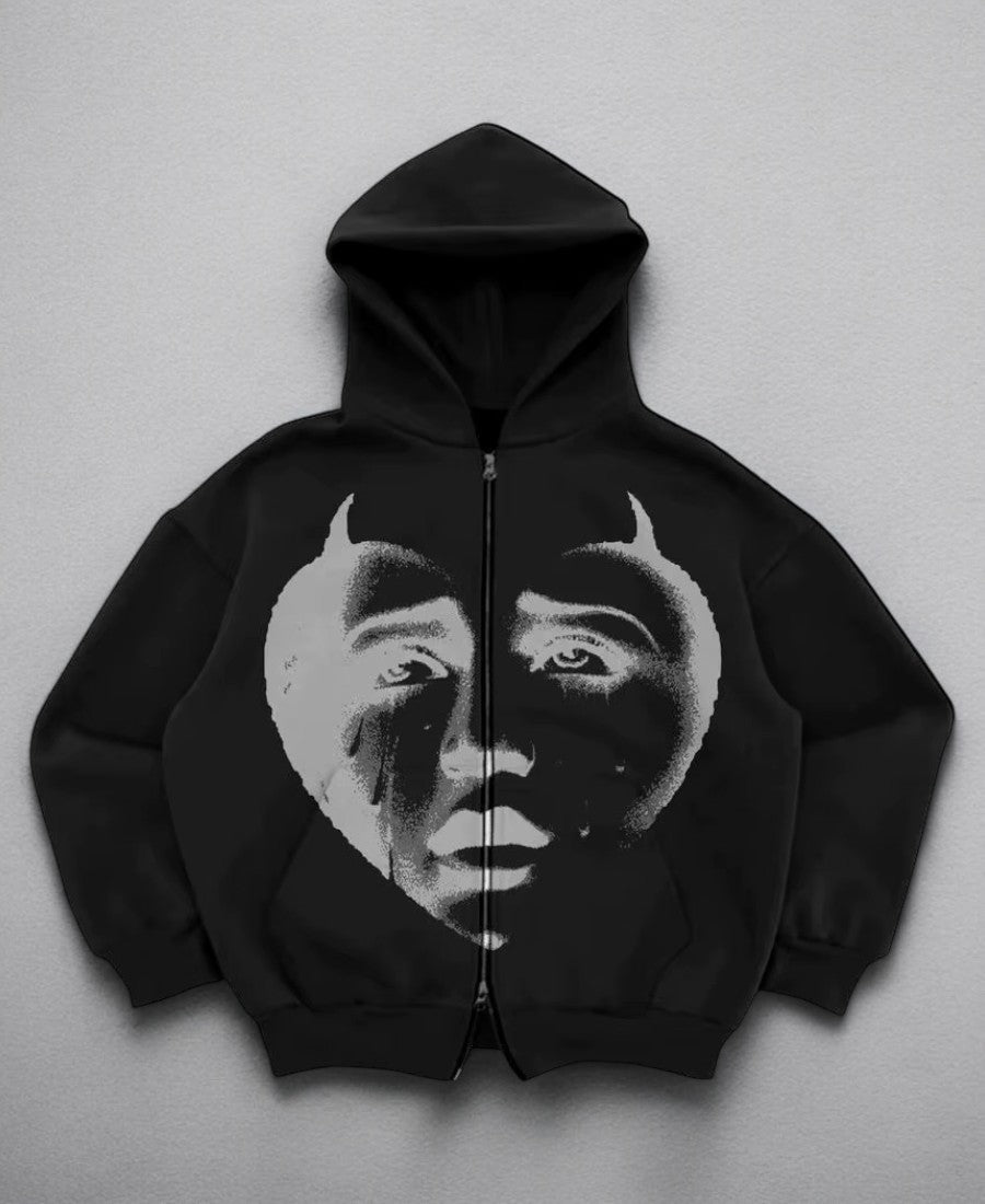 Pathological Collection Zip-Up Hoodie