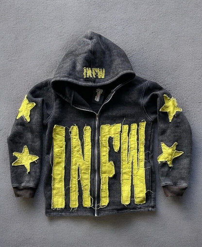 INFW Star Zip-Up Hoodie