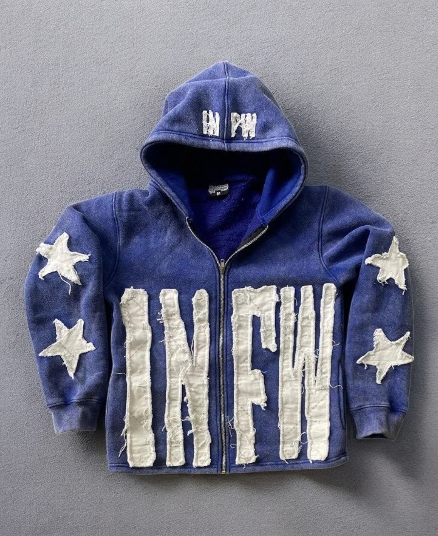 INFW Star Zip-Up Hoodie