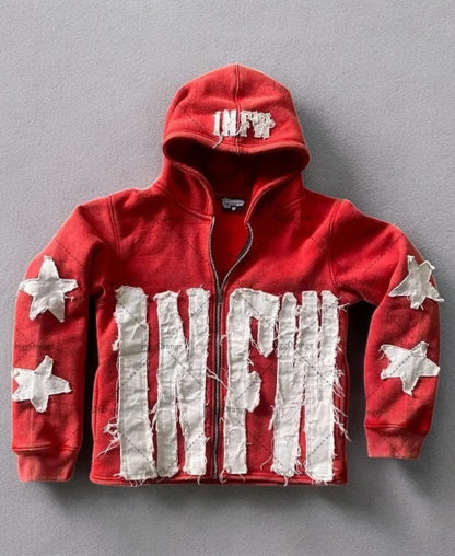 INFW Star Zip-Up Hoodie