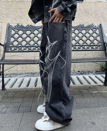 Shurikenny Baggy Pants