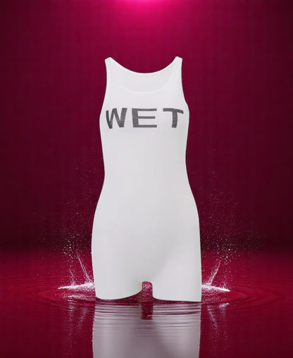 Wet White X Bodysuit