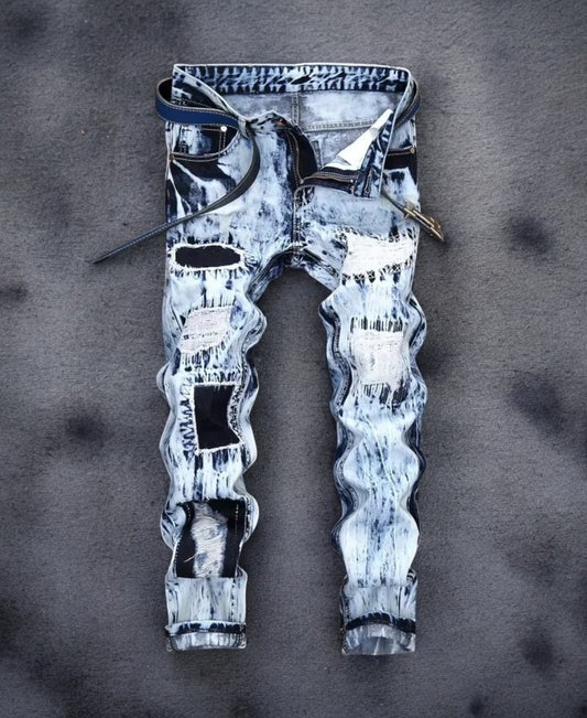 McBahry Patchwork Pants