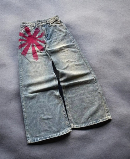 Rising Sun Baggy Pants