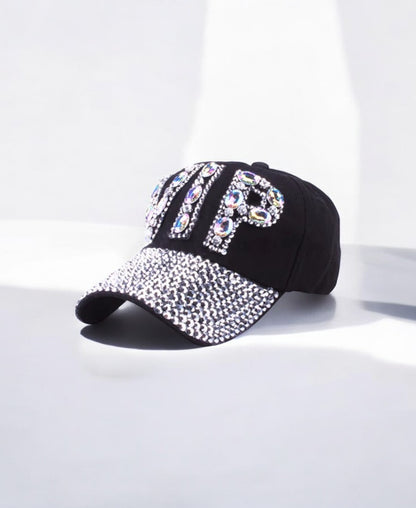 V.I.P Rhinestone Şapka